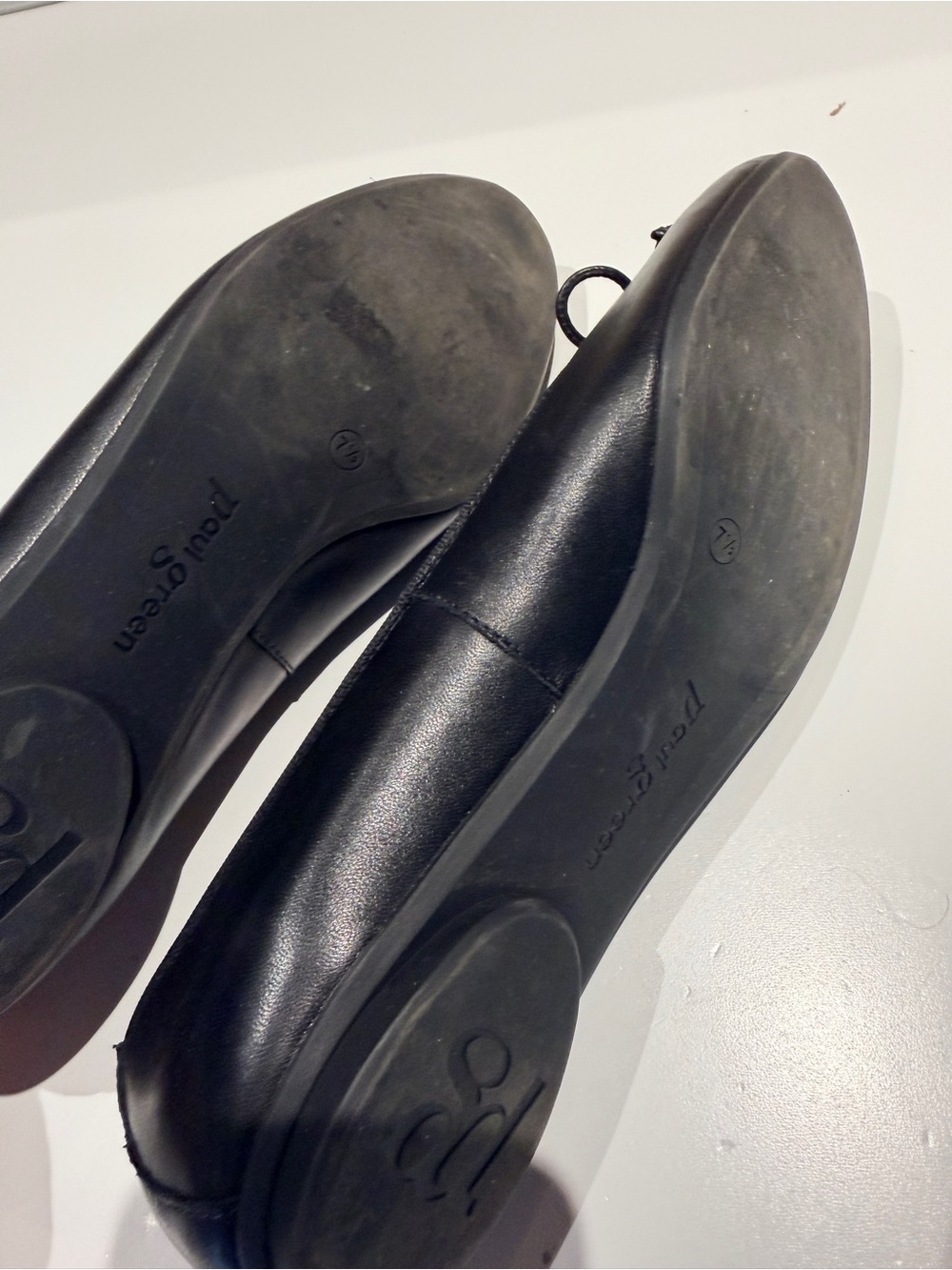 Paul Green Ursula Classic Black Ballet Flat - Comfortable Everyday Shoe - Picture 2 of 6